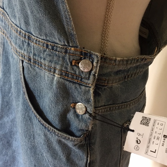 NWT Zara Overall Dress - Picture 3 of 5